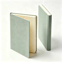 Carnet de notes avec couverture en tissu tendance, pages intérieures personnalisées, journal de voyage pour cadeaux