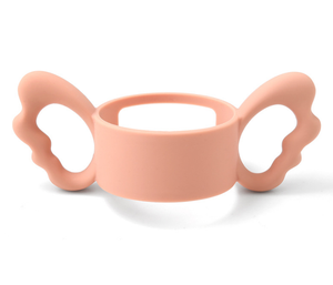 Poignées de biberon YDS en silicone pour biberons à col large de plus de 6 cm pour la préhension par les bébés - Product Image 1