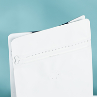 Sachet Doypack Personnalisé Blanc et Transparent, Options Mixtes, Qualité Alimentaire, Refermable avec Fermeture Ziplock, Logo Personnalisé pour Emballage Alimentaire