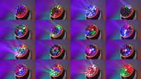 Luz de escenario LED multicontrol con zoom de ojo de abeja grande de 4-50 grados, cabezal móvil con lente giratoria, 19x20W 4 en 1 RGBW, control DMX RDM