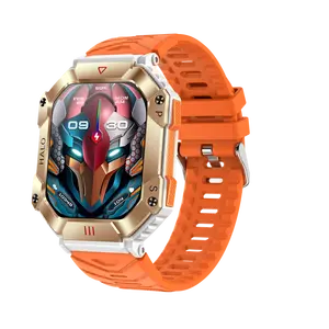 650mah Large Battery 2024 New Arrival 2.0 Inch Full Touch Screen Compass Outdoor <strong>Smart</strong> <strong>Watch</strong> Kr80 <strong>Cheap</strong> Smartwatch for Men - Product Image 1