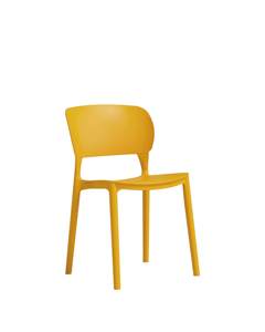 Modern Plastic <b>Dining</b> <b>Chair</b> Minimalist Design <b>Stackable</b> Home Furniture Coral Gray Color Options - Product Image 3