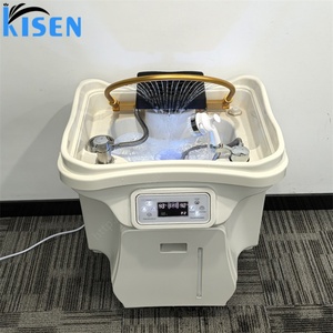 Kisen 2026 Nouveau Lavabo de Spa Japonais pour Salon, Bac de Lavage de Cheveux Portable sans Tuyau avec Réservoir de 60L ou 30L - Product Image 2