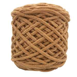 165g par boule en gros <span class=keywords><strong>pas</strong></span> <span class=keywords><strong>cher</strong></span> prix Super gros fil à tricoter à la main Chenille gros fil pour couvertures tricotées - Product Image 3