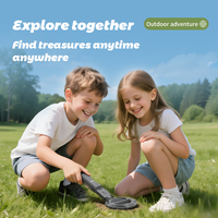 Ensemble de jouets détecteurs de métaux pour enfants, jeu de chasse au trésor, chercheur d'or, aventure en plein air, jouet éducatif d'exploration de la nature
