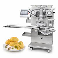 Machine automatique de fabrication de maamoul en acier inoxydable, ligne de formage de biscuits fourrés aux dattes pour boulangerie
