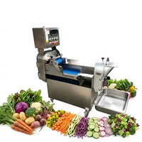 Industriële groente- en fruitsnijmachine, elektrische snijder, hakselaar, schaafmachine, roestvrij staal, energiebesparend, voor aardappelen