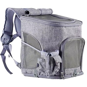 Portable <b>Foldable</b> Expandable Cat Backpack - <b>Trolley</b>-Style Carrier for Small Dogs & Cats - Product Image 6