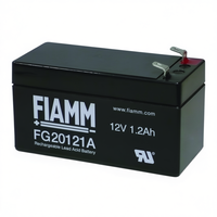 Baterai VRLA Isi Ulang Fiamm FG20121A 12V 1.2Ah untuk Sistem UPS Buatan Italia