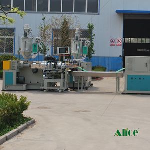 나선형 강화 PVC 유연한 호스 만드는 기계 PVC 스틸 와이어 호스 압출 라인 - Product Image 5