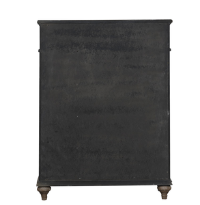 Simple Modern Chest Drawers Rustic <b>Oak</b> Veneer Solid Wood English Back Dovetail <b>Lighted</b> Panel Bedroom Furniture for Hotel Use - Product Image 2