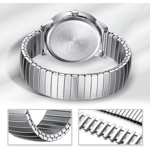 Reloj de Cuarzo Analógico para Hombre, Acrílico, Resistente al Agua, Simple, con Fecha - Product Image 3