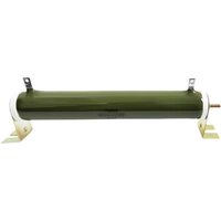 Resistencia de Tubo Cerámico Bobinada RXNE RX20/RX26, Tolerancia del 5%, Resistencia de 0.1-10KR, Soporte de Fijación Metálico, Potencia Personalizada