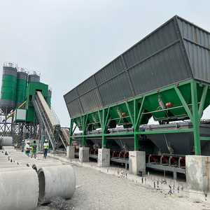 Bê tông xi măng planta dosificadora de concreto movil ướt hàng loạt trộn trạm trộn nhà máy để bán giá - Product Image 4