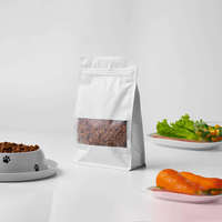 Pochette de rangement personnalisée en aluminium imprimé par gravure avec fermeture éclair, emballage sur mesure, sacs multi-tailles pour aliments pour animaux de compagnie (chiens et chats)