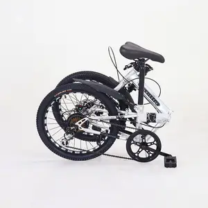 26 Inch Folding Bike Full Suspension Foldable Mountain Bicycle