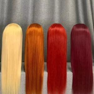 <span class=keywords><strong>Wow</strong></span>, sí, cabello humano Remy brasileño virgen transparente para peluca, cabello de bebé prearrancado largo y recto para mujeres negras - Product Image 3