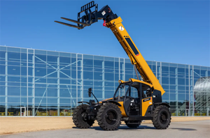 10m 3Ton Mini Telehandler Chariot télescopique compact pour la construction et l'utilisation agricole avec plusieurs accessoires Fourches et seaux - Product Image 2