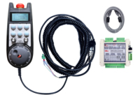 Handwheel CNC Berkabel Khusus Siemens dengan Layar LCD, Monitor Koordinat Waktu Nyata, Generator Pulsa Manual untuk Port X130