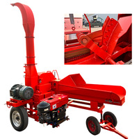 Nouvelle alimentation animale ferme foin coupe-paille et herbe ensilage hachoir Machine coupe-paille Machine
