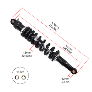 Amortisseur de suspension à ressort de 12 <span class=keywords><strong>mm</strong></span> 420 <span class=keywords><strong>MM</strong></span> 430 <span class=keywords><strong>MM</strong></span> 450 <span class=keywords><strong>MM</strong></span> 460 <span class=keywords><strong>MM</strong></span> 470 <span class=keywords><strong>MM</strong></span> <span class=keywords><strong>480</strong></span> <span class=keywords><strong>MM</strong></span> 520 <span class=keywords><strong>MM</strong></span> Convient aux véhicules tout-terrain et hors route - Product Image 3