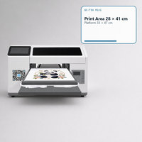 Printer Kaos Mini Epson XP600 A4 Full Color 720x1440 Dpi CMYK&CMYKW Area Cetak 28x41cm