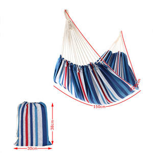 Hamaca Doble de Lona Ultraligera Mexicana para Patio, Jardín, Senderismo, Campamento, para Mochileros, Uso en el Patio y Ocio - Product Image 4