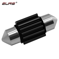 Ampoule de voiture EURS Canbus 9SMD LED Festoon 31mm 36mm 39mm 41mm Blanc 3030 Lampe de lecture de toit Lumières de jardin 12V 9W Remplacement