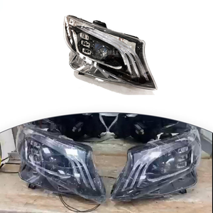 ชุดไฟหน้า LED คุณภาพสูงใหม่ 12V 6000K CSP 36W ความสว่าง 6000 ลูเมนส์ รูปทรงหลอดไฟ D2H สำหรับ VITO V260 (2016-2024) ชุดดัดแปลง/อัพเกรด - Product Image 1