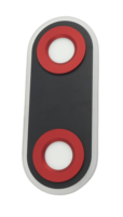 Plafonnier LED 12V RV, lampe dôme ovale encastrée à double spot pour camping-car/remorque/camping-car/caravane