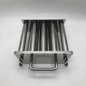 12000 gauss Supper Strong Multi-layer easy cleaning Neodymium Drawer Magnetic Grid Injection Hopper Magnet 9 Bar