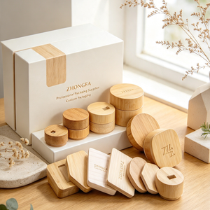 Tapa de Bambú Ecológica para Frascos de Vidrio para Almacenamiento de Alimentos, Tapa de Madera Hermética para Botellas de Café, Especias y Recipientes de Cocina - Product Image 2