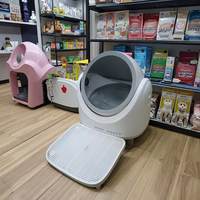Accessoires pour litière de chat intelligente, antidérapants, durables, faciles à nettoyer, marchepied amovible avec pieds pour chats âgés de petite taille - Vente en gros
