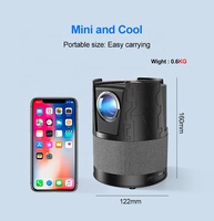 Petit double Wifi multi-écran 5G Smart Mobile Android vidéoprojecteur courte portée Mini projecteur avec haut-parleur BT