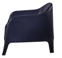 Canapé de loisirs en plastique de style traditionnel pour balcons
