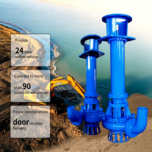 4 <b>8</b> 16 Inch High Chromium Alloy Vertical Centrifugal Slurry Sump Semi-Submersible Pump High Pressure Mining Industry Use ISO9001 - Product Image 1