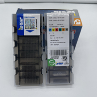 Inserto de Carburo de Tungsteno DGR 2202J-6D IC328 Iscar para Torno CNC, Herramienta de Torneado Externo OEM Súper Dura con Recubrimiento PCD, Origen IL, 1 Año de Garantía