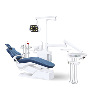 High Quality <strong>Dental</strong> <strong>Unit</strong> <strong>Dental</strong> Treatment <strong>Chair</strong> With <strong>8</strong> Bulbs LED Oral Lamp and Foot Control - Product Image 1
