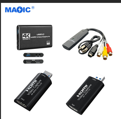 New Premium Easier-Cap USB2.0 Capture Card to AV RCA DV One-Channel Capture Card HD Surveillance Video Capture Card DVR