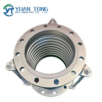 YUANTONG JDZ Joint de dilatation à soufflets à bride DN50-DN1200 PN10-PN16 en acier inoxydable à surface lisse soudée