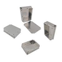 Boîtier de blindage EMI en aluminium sur mesure 5052 6061, boîtier métallique pour amplificateur de signal, impression de logo personnalisée OEM