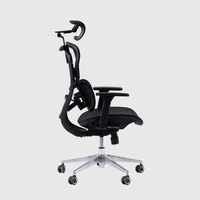 Mobilier de bureau ergonomique en nylon avec mailles, réglable, design moderne