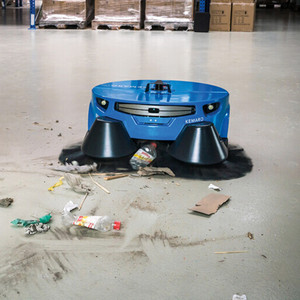 <span class=keywords><strong>Robot</strong></span> de nettoyage de sols commercial avec détection, levage automatique, lavage, balayage, alimentation et drainage automatiques en eau - Product Image 1