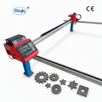 Machine de découpe plasma CNC portable Rbqlty modèle 1530 avec moteur pas à pas automatique et moteur à roulement pour la découpe de plaques métalliques de 1 à 25 mm
