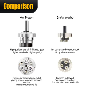 Hltnc NEMA 17 42 42 42 byg สเต็ปเปอร์มอเตอร์ลดเกียร์แบบ all-in-One เครื่องชะลอตัว3.7 14 51 2เฟส9-20V 1.5A สำหรับ CNC - Product Image 5