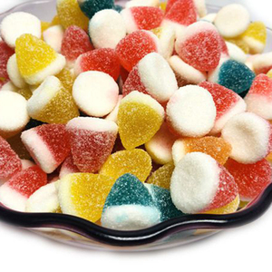 Onfecfecventa al por mayor de dulces de diferentes formas, dulces de goma con recubrimiento de azúcar - Product Image 6
