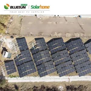 Bluesun Complete Kit On Grid System Solar 500KW Constant Supply Of Power For Factory Office Building