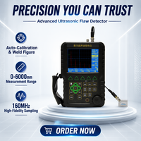 Detector de Fallas Ultrasónico Portátil Certificado NDT, con Medición de Video de 0-6000 mm, Batería de Litio de 9V CC, -20°C a 50°C