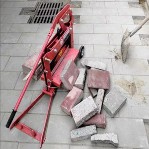 Máquina para presionar manualmente cuchillas de acero al manganeso para cortar ladrillos de construcción, plegable - Product Image 4