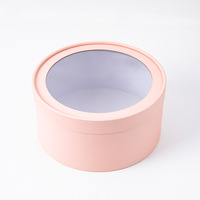 B483 Couvercles en carton rigide écologique avec éponge pour bougies et arrangements floraux, boîtes blanches vides pour demande en mariage ou mariage